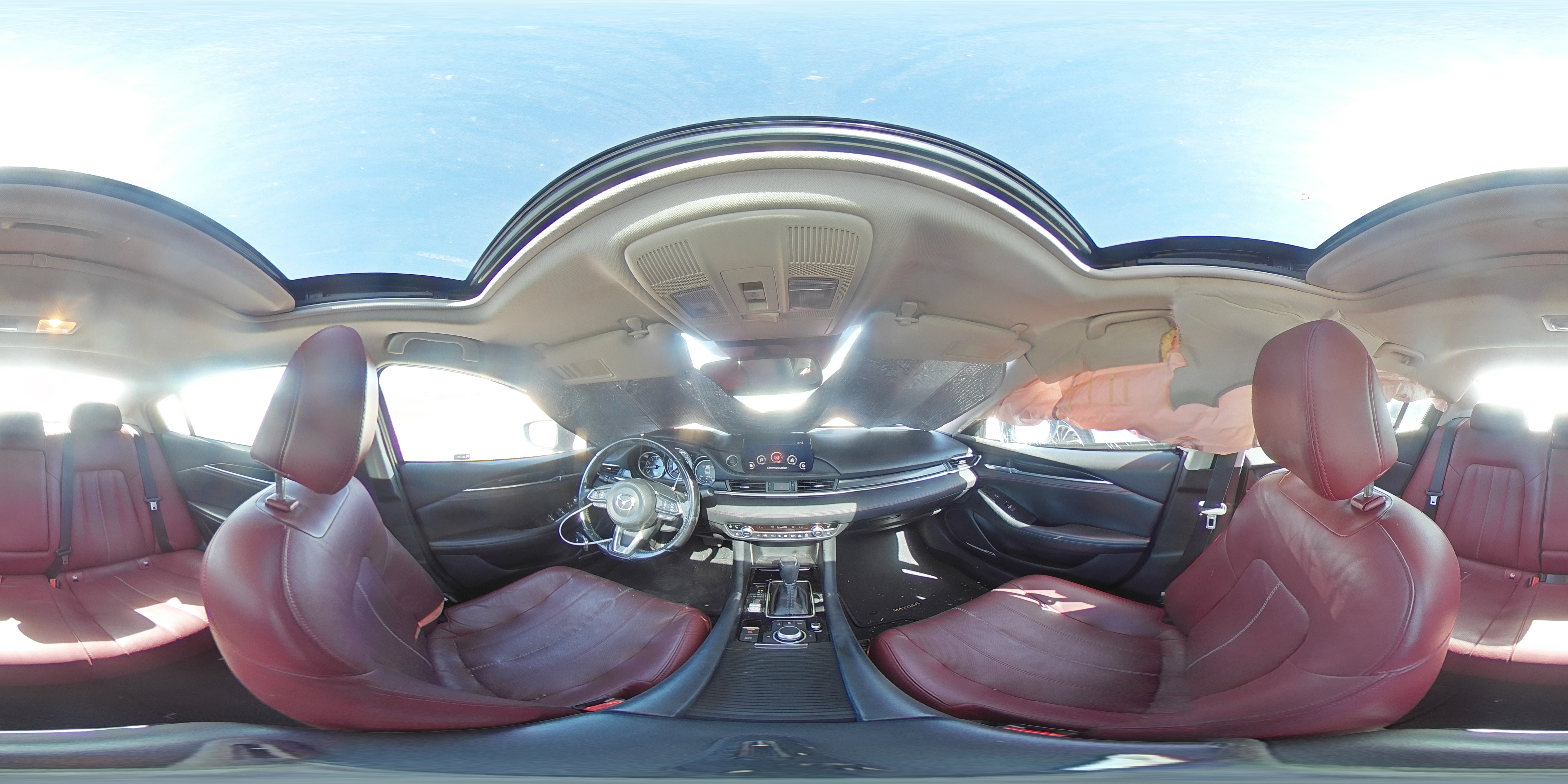 2021 Mazda 6 VIN JM1GL1WY4M1614090 Copart auction photo, all over damage thumbnail 13