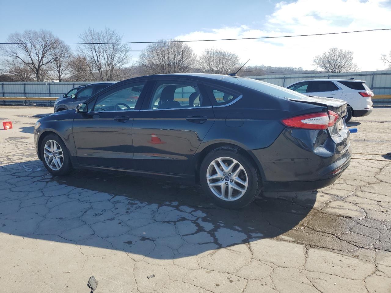 2014 Ford Fusion VIN 3FA6P0H75ER238737 Copart auction photo, rear end damage thumbnail 2