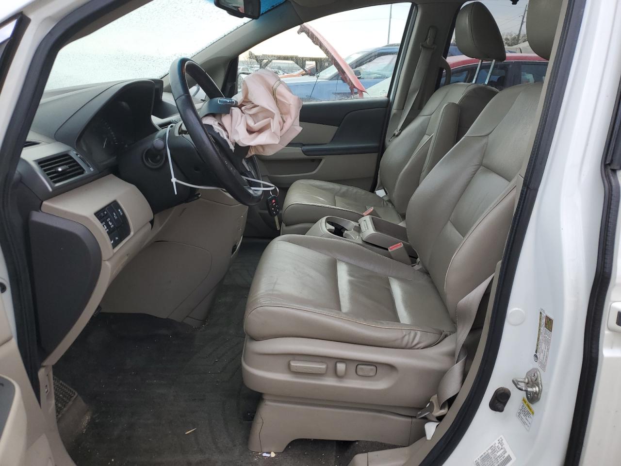 2012 Honda Odyssey VIN 5FNRL5H99CB111229 Copart auction photo, front end damage thumbnail 7