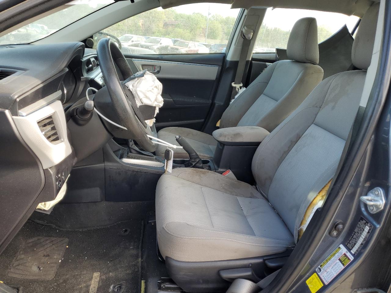 2016 Toyota Corolla VIN 2T1BURHE5GC716037 Copart auction photo, front end damage thumbnail 7