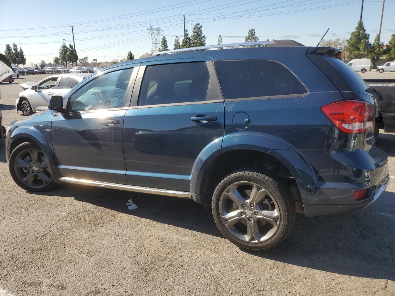 2015 Dodge Journey VIN 3C4PDCGG4FT714314 Copart auction photo, front end / side damage thumbnail 2