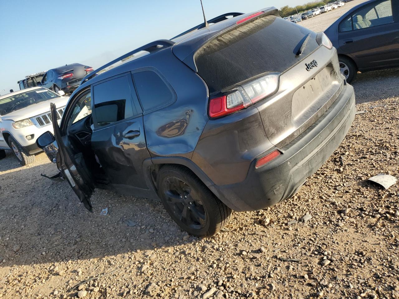 2019 Jeep Grand Cherokee VIN 1C4PJLLXXKD312215 Copart auction photo, side / front end damage thumbnail 2