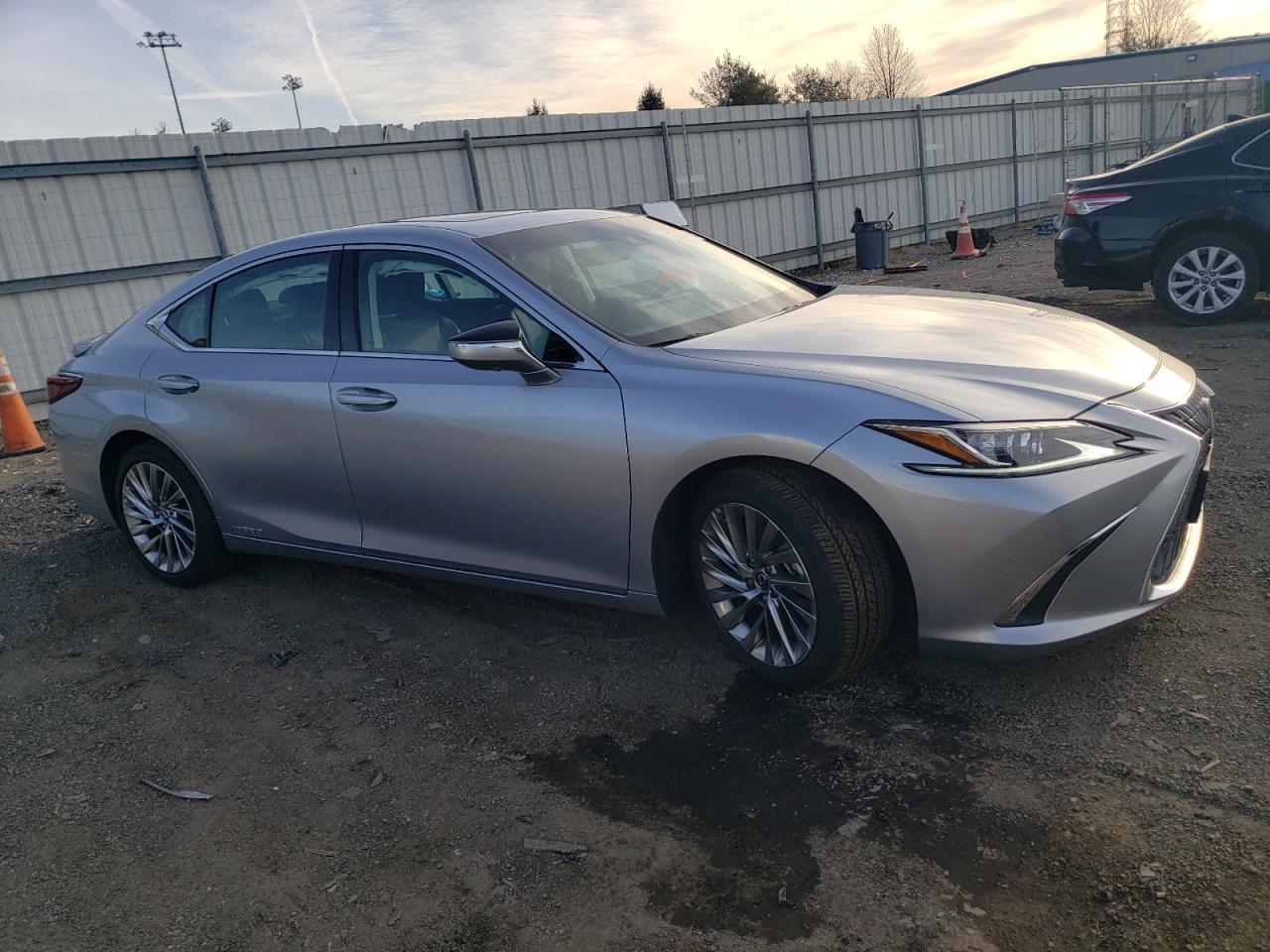 2022 Lexus ES VIN 58AFA1C17NU025726 Copart auction photo, front end / undercarriage damage thumbnail 4