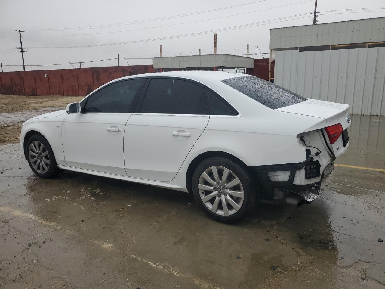 2015 Audi A4 VIN WAUAFAFL2FN026165 Copart auction photo, rear end damage thumbnail 2