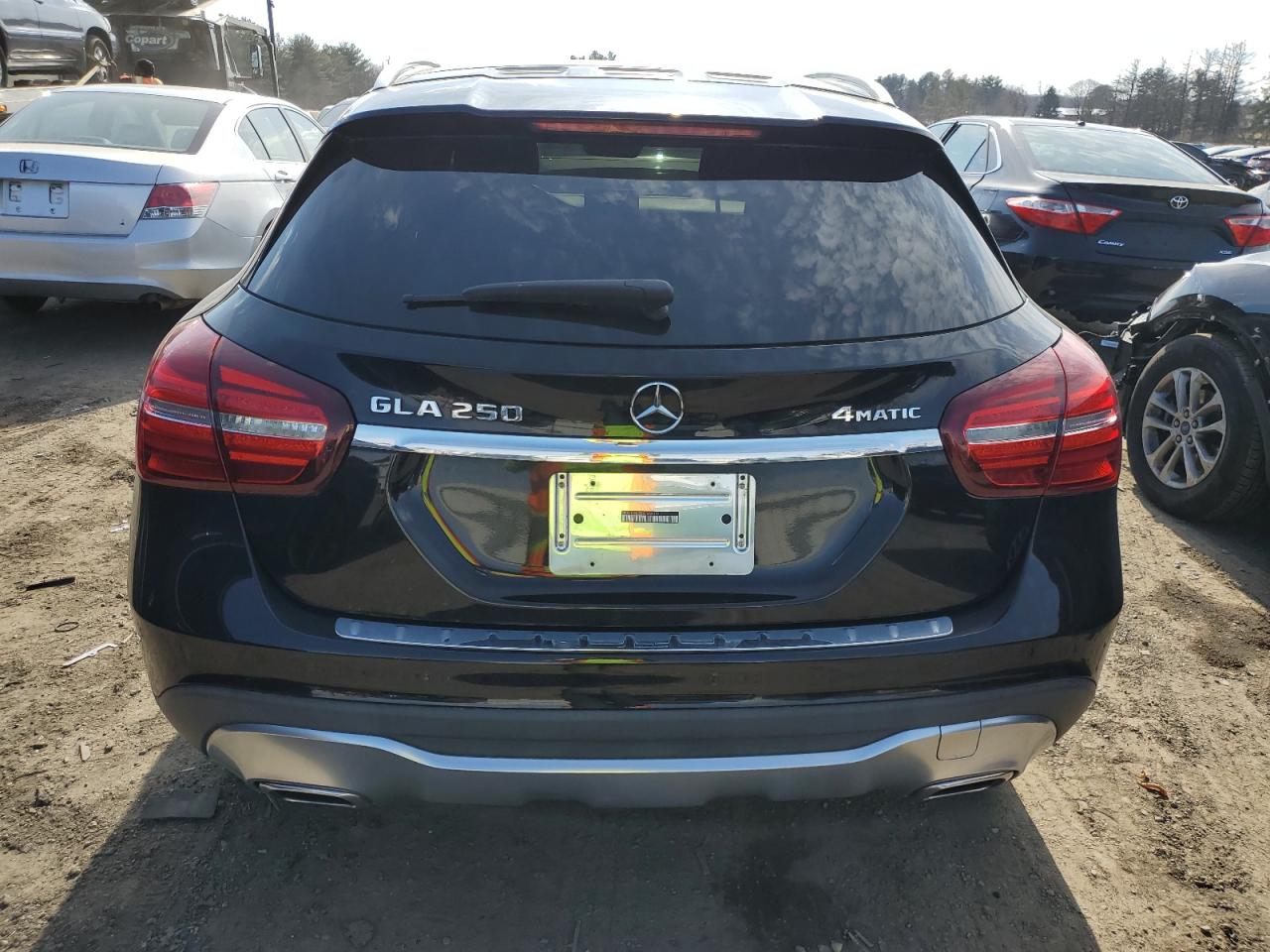 2020 Mercedes-Benz GLA-klasse VIN WDCTG4GB0LJ664301 Copart auction photo, side / undercarriage damage thumbnail 6
