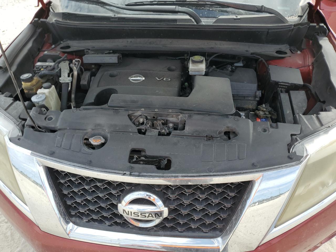 2013 Nissan Pathfinder VIN 5N1AR2MN6DC674696 Copart auction photo, minor dent/scratches damage thumbnail 12