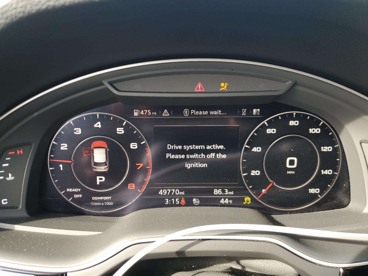 2018 Audi Q7 VIN WA1VAAF73JD052515 Copart auction photo, rear end damage thumbnail 9
