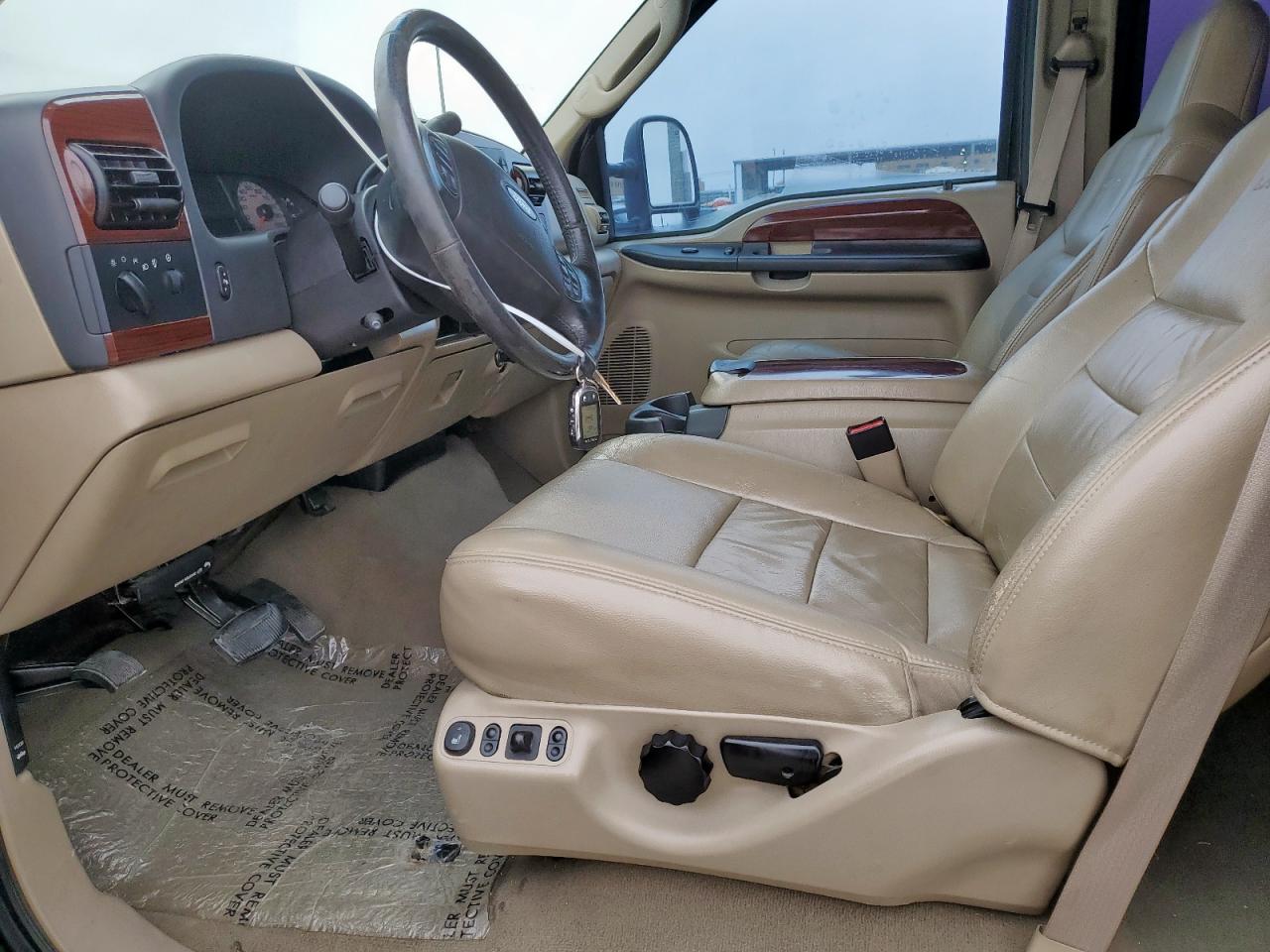 2005 Ford F250 VIN 1FTSW21P45EC92731 Copart auction photo, rear end / mechanical damage thumbnail 7