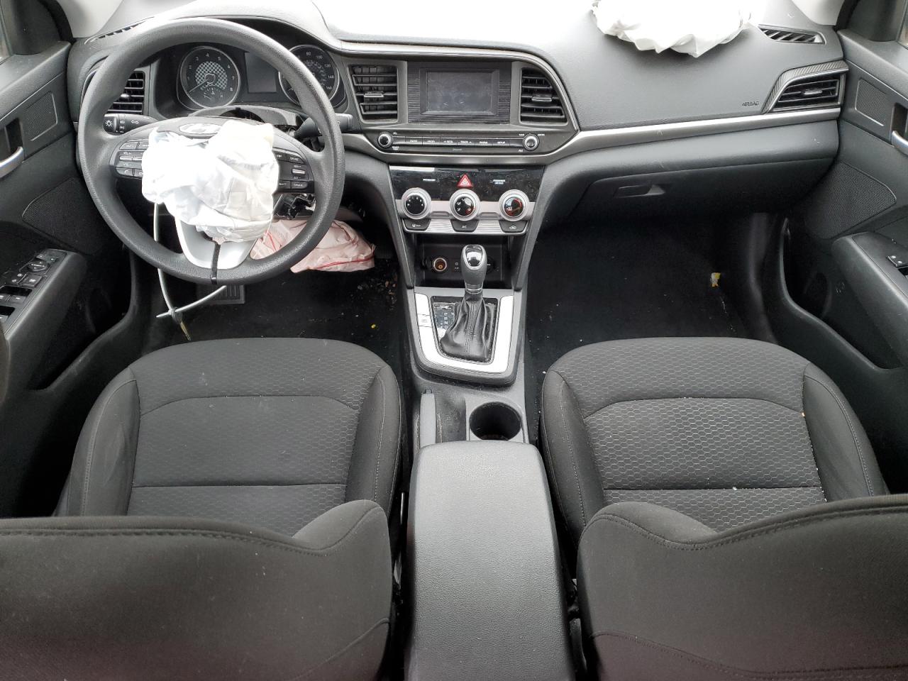 2019 Hyundai Elantra VIN 5NPD74LF7KH446365 Copart auction photo, front end damage thumbnail 8