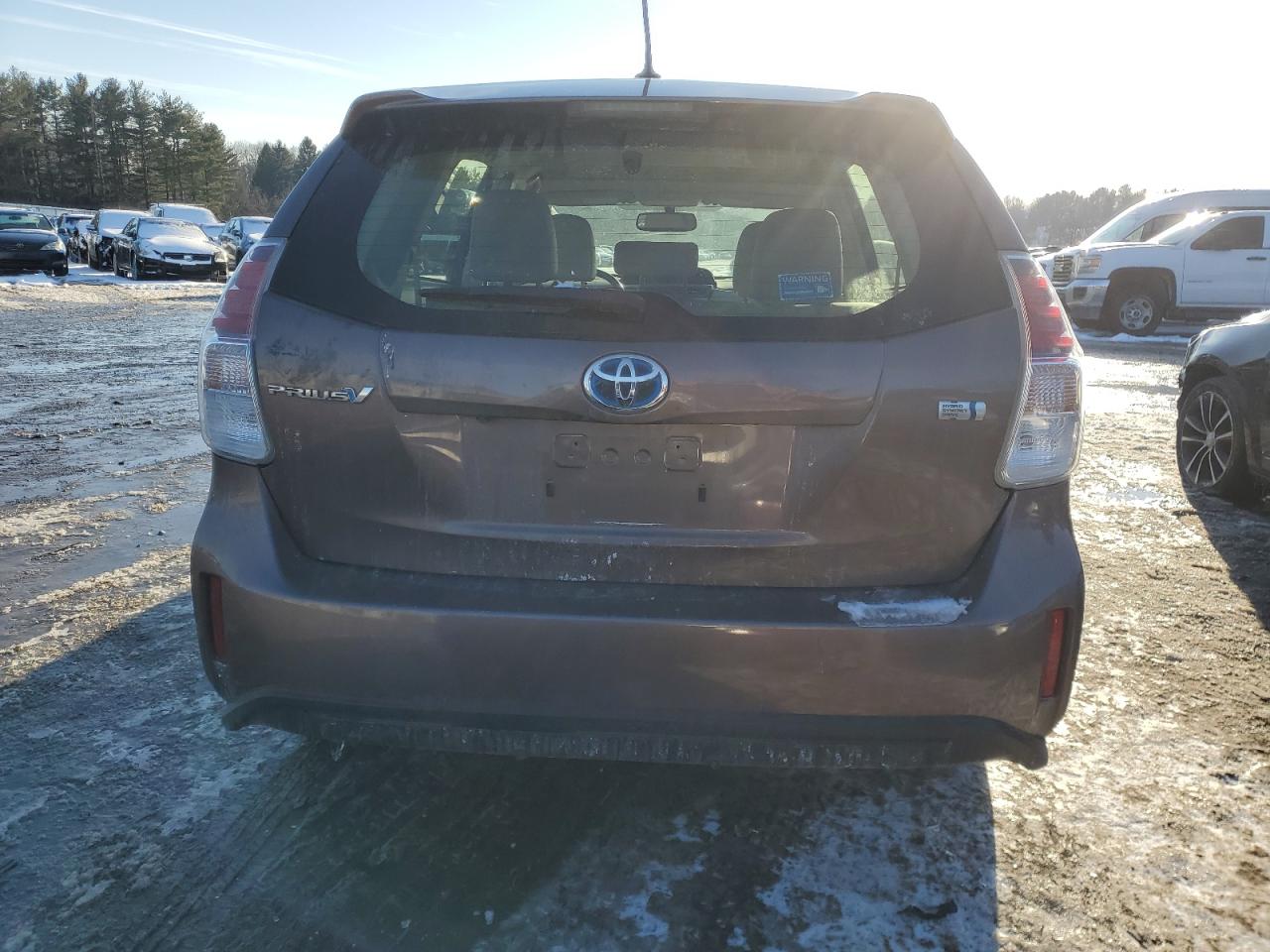 2016 Toyota Prius VIN JTDZN3EU0GJ047023 Copart auction photo, front end damage thumbnail 6