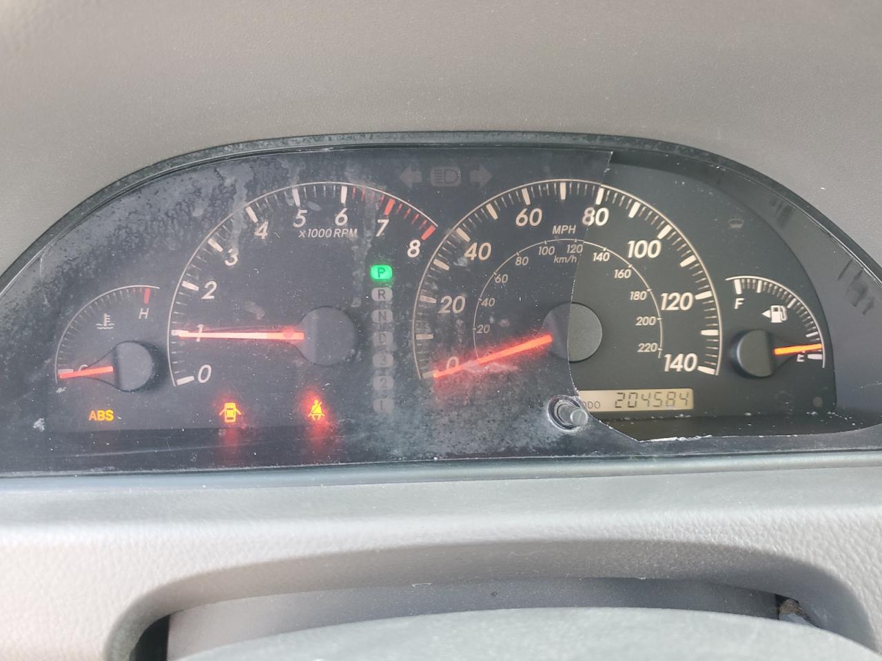 2002 Toyota Camry VIN 4T1BE32K25U510274 Copart auction photo, front end / mechanical damage thumbnail 9