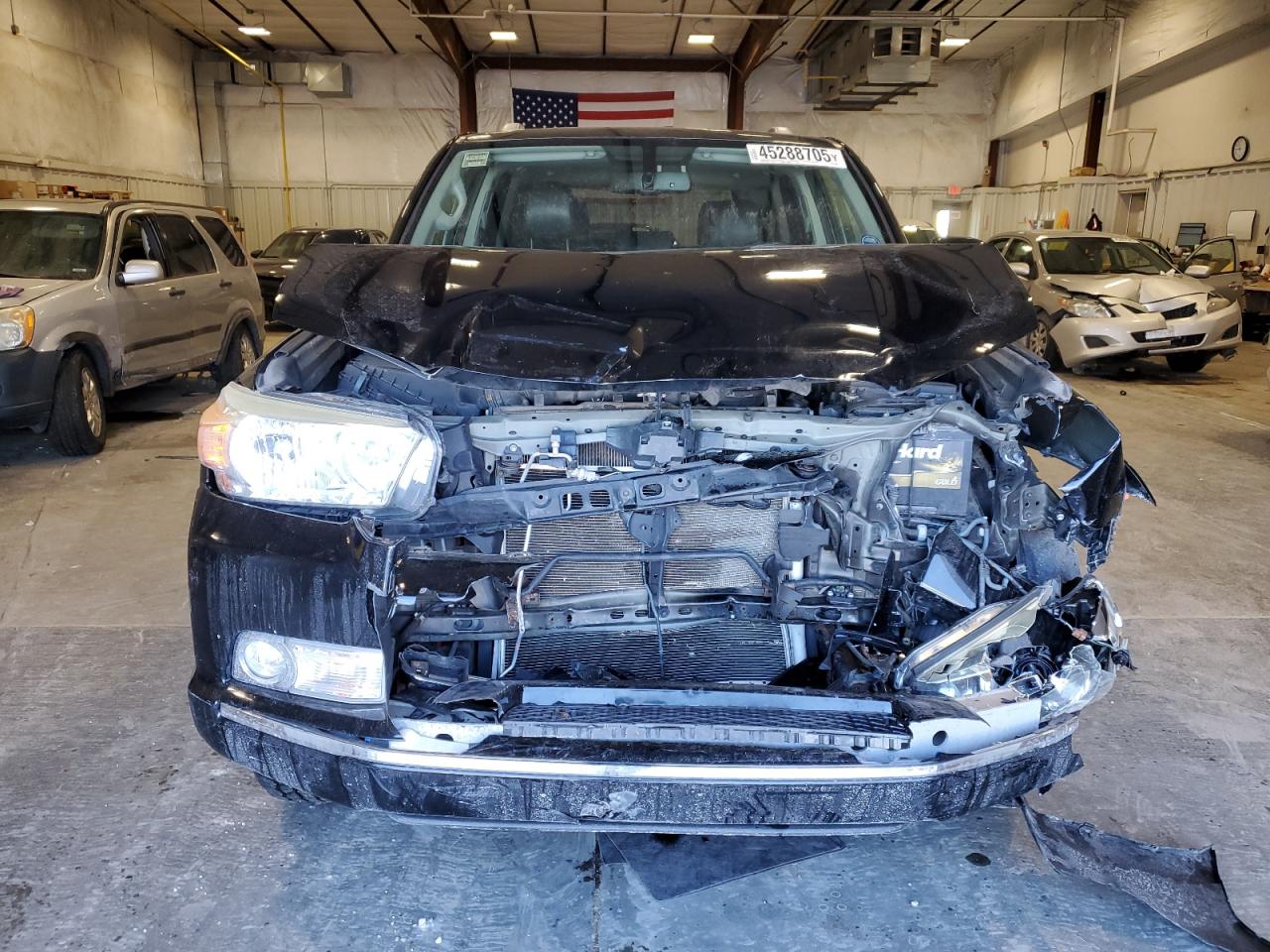 2012 Toyota 4Runner VIN JTEBU5JR1C5105396 Copart auction photo, front end damage thumbnail 5