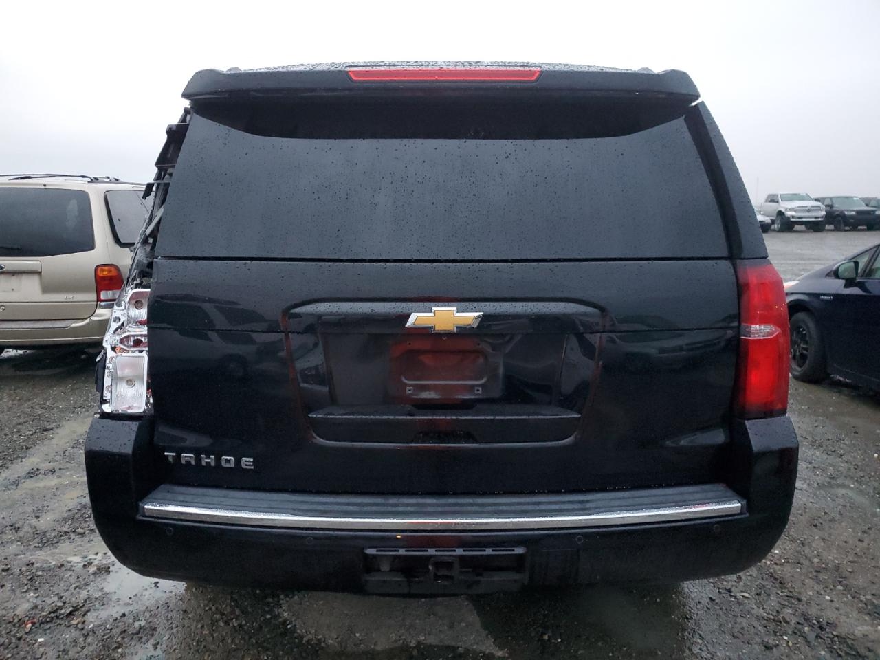 2015 Chevrolet Tahoe VIN 1GNSKCKC7FR106193 Copart auction photo, all over damage thumbnail 6