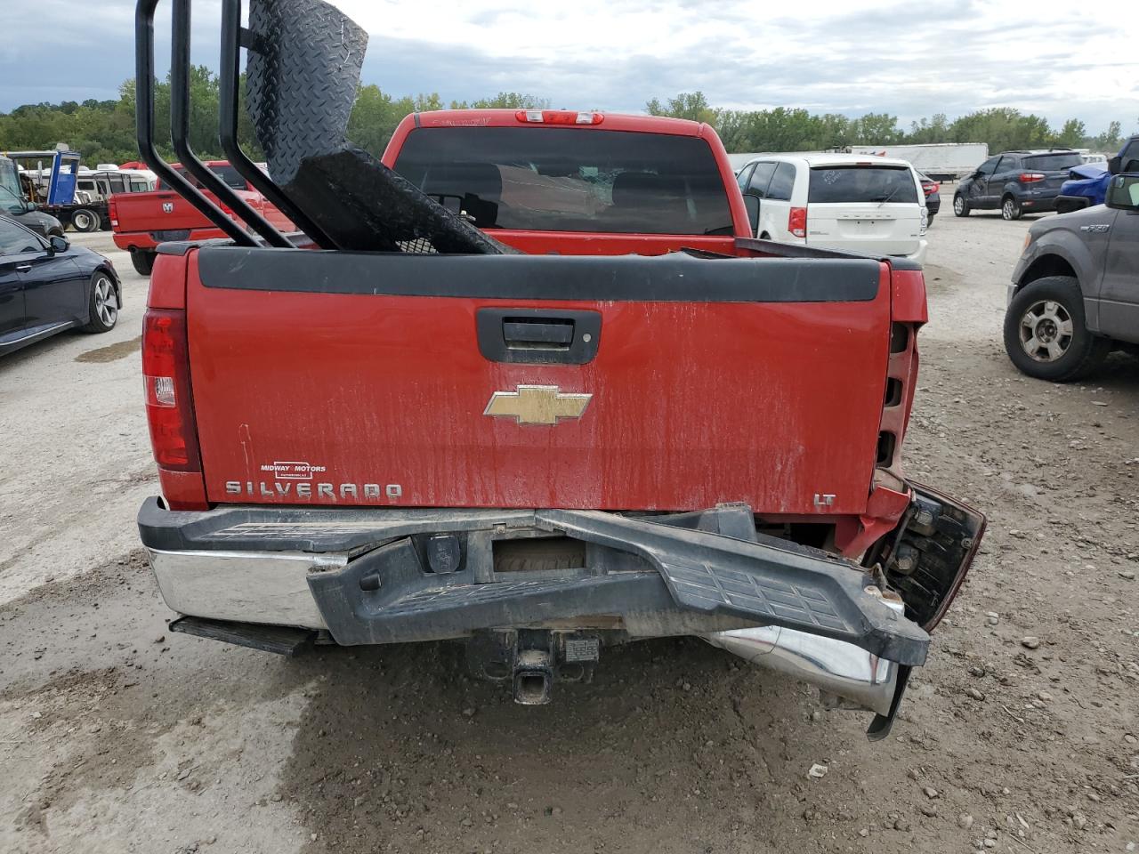 2011 Chevrolet Silverado VIN 1GC2KXC83BZ452441 Copart auction photo, all over / undercarriage damage thumbnail 6