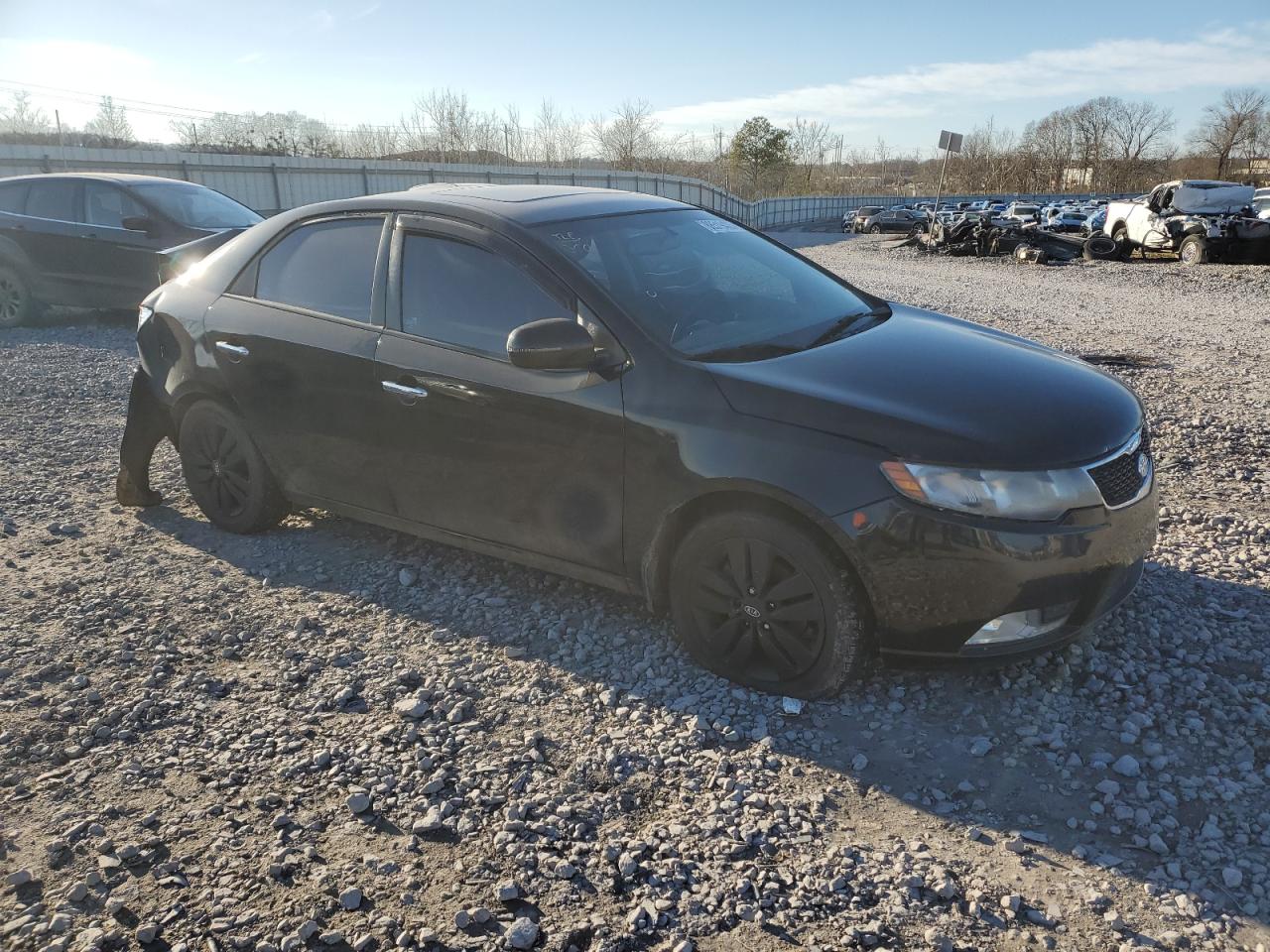 2013 KIA Forte VIN KNAFU4A20D5699593 Copart auction photo, rear end damage thumbnail 4