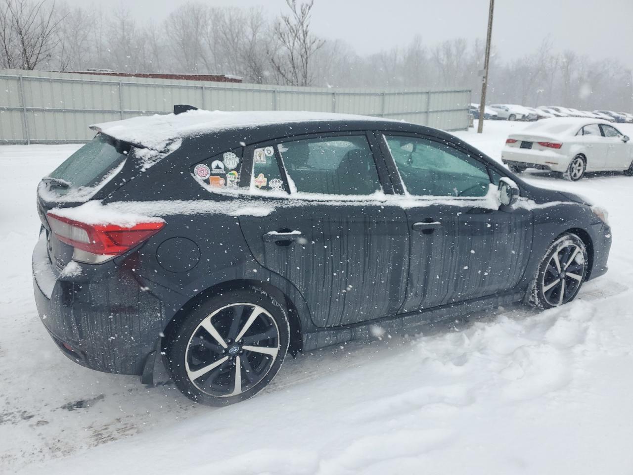 2021 Subaru Impreza VIN 4S3GTAL67M3716538 Copart auction photo, side damage thumbnail 3
