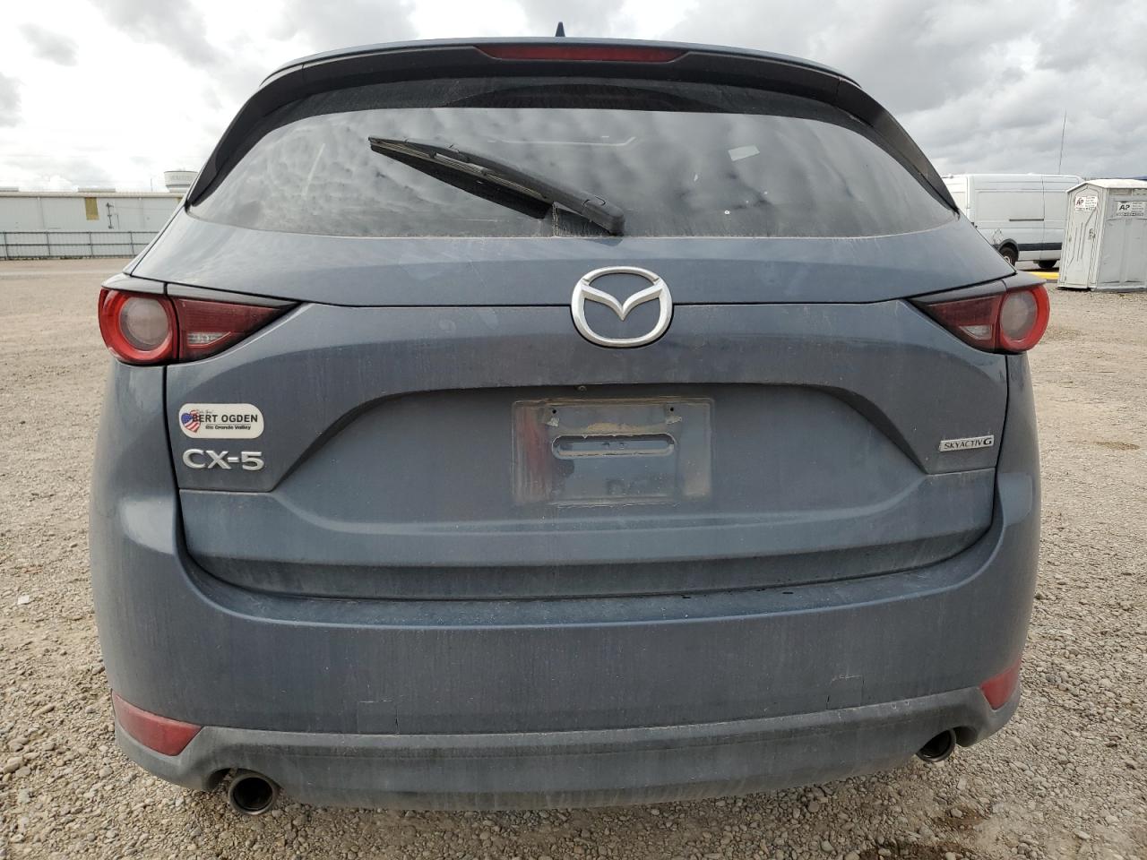 2021 Mazda CX-5 VIN JM3KFACM4M0473022 Copart auction photo, front end damage thumbnail 6