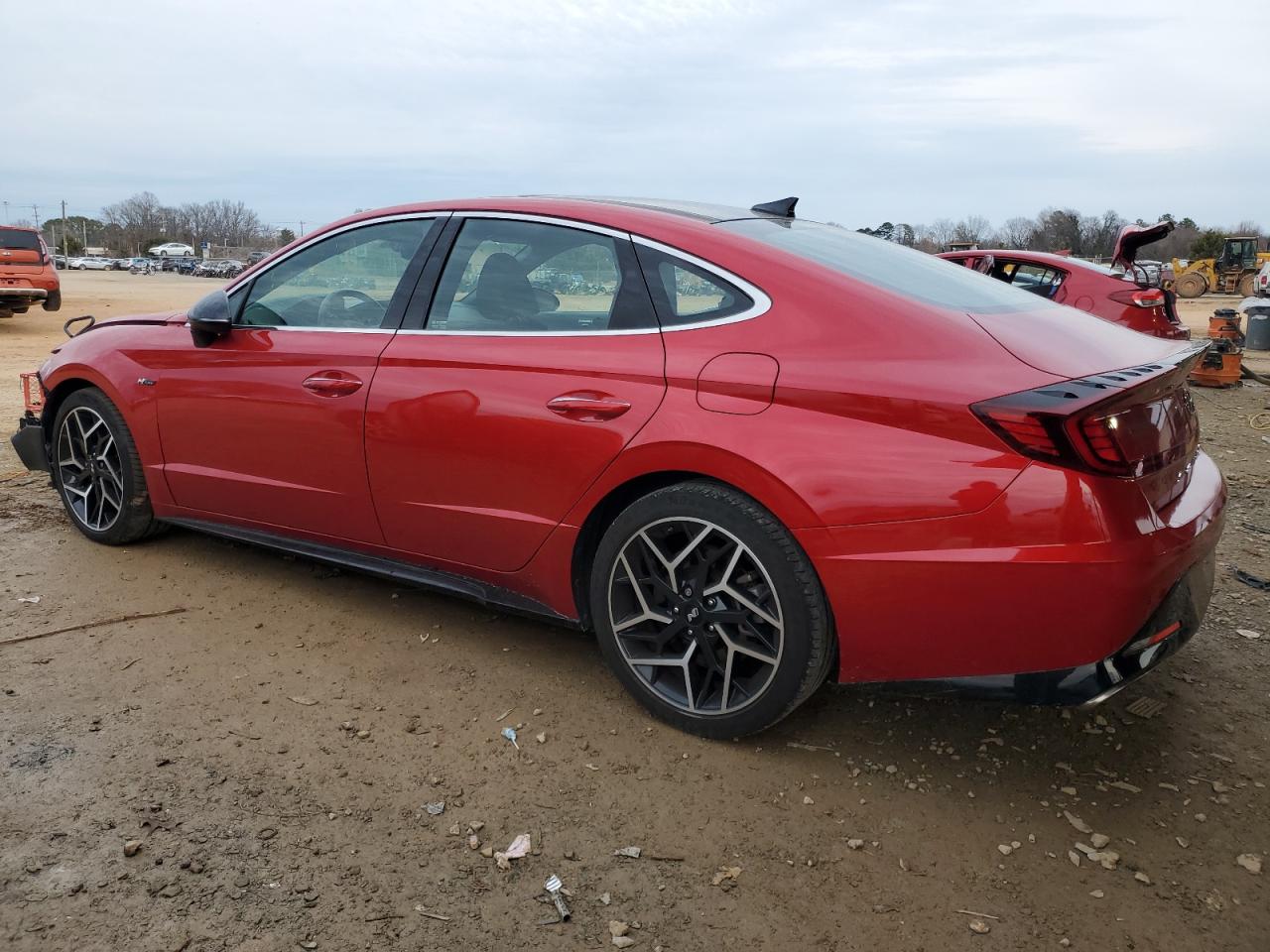 2021 Hyundai Sonata VIN 5NPEK4JC7MH131046 Copart auction photo, front end damage thumbnail 2