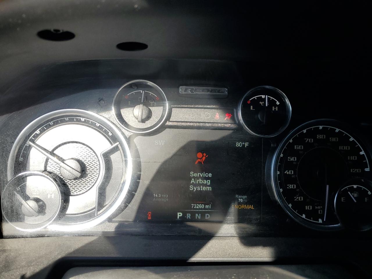2017 RAM 1500 VIN 1C6RR7YT7HS711156 Copart auction photo, side damage thumbnail 9