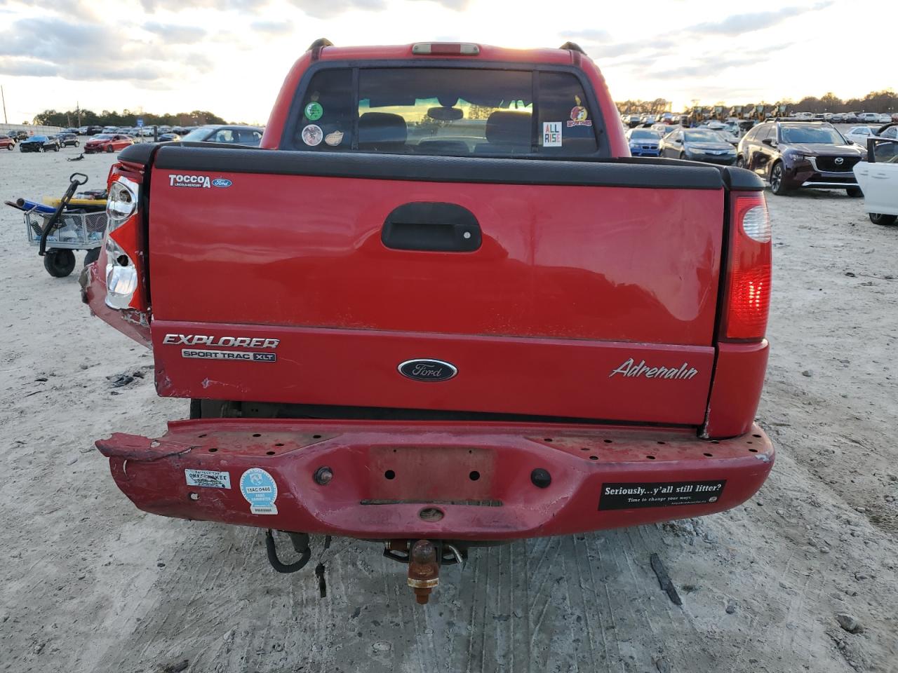 2005 Ford Explorer VIN 1FMZU67K65UA28712 Copart auction photo, rear end / minor dent/scratches damage thumbnail 6