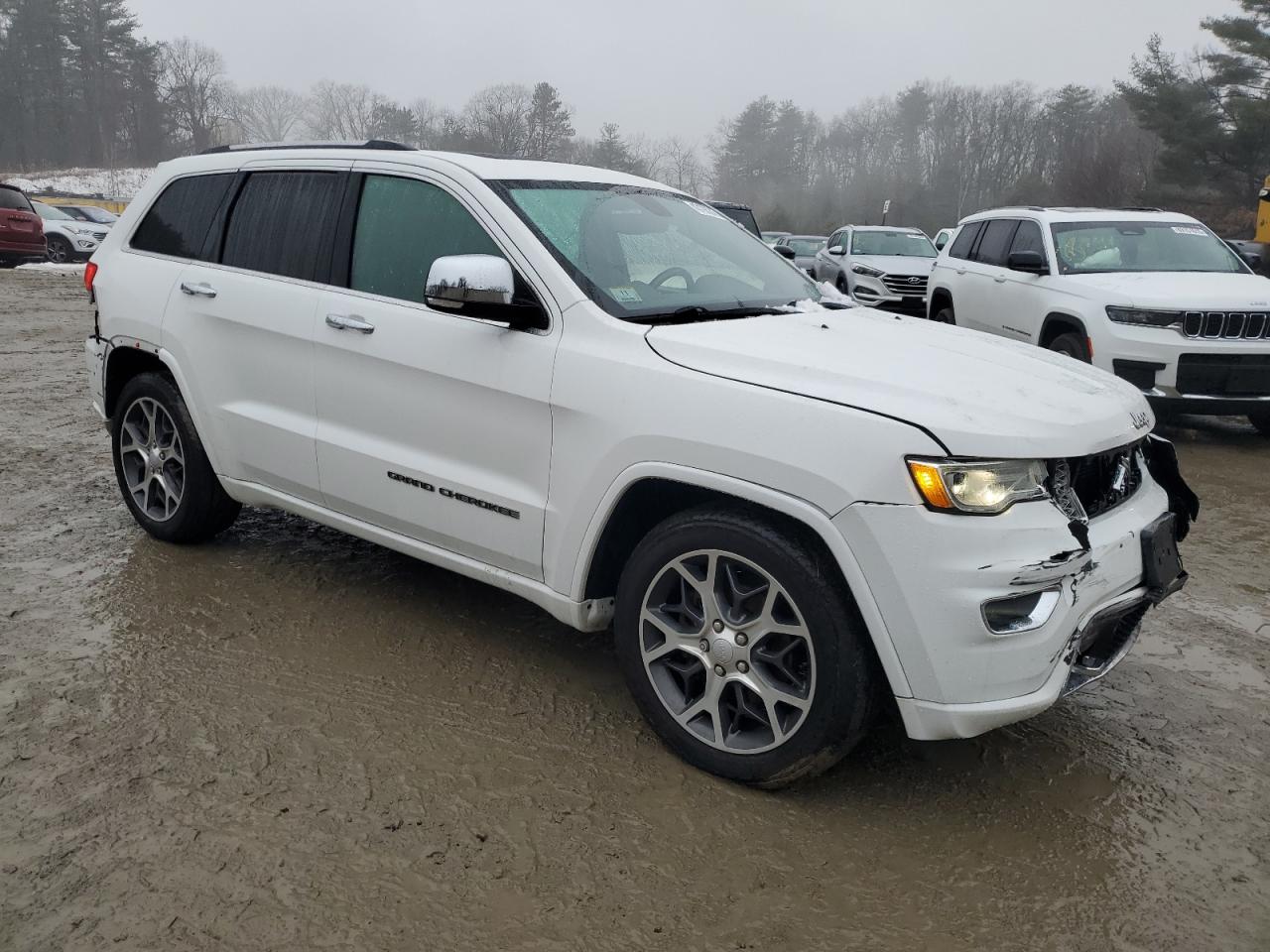 2019 Jeep Grand Cherokee VIN 1C4RJFCGXKC609923 Copart auction photo, all over damage thumbnail 4