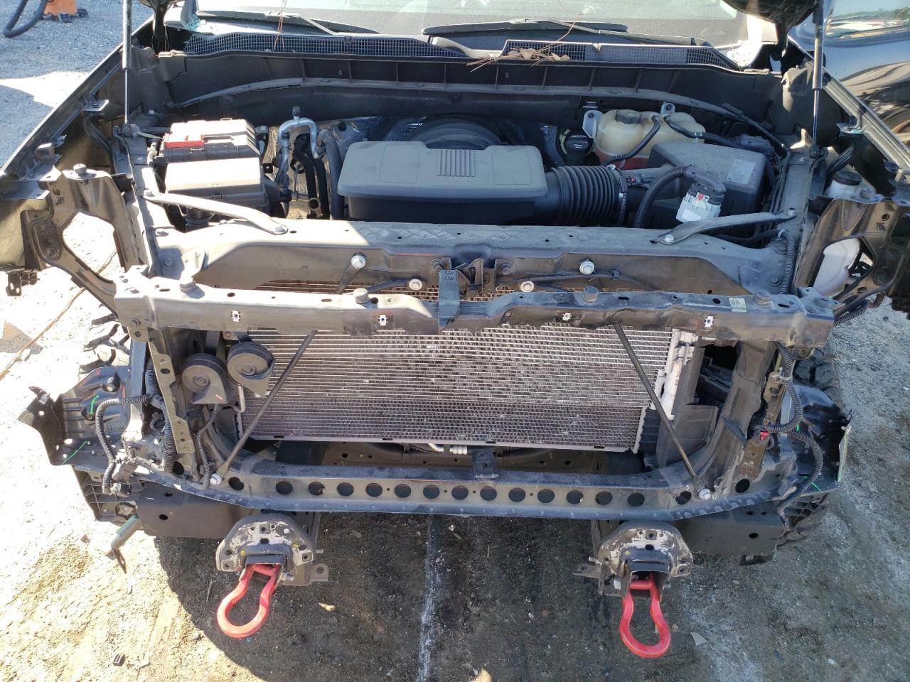 2021 Chevrolet Silverado VIN 3GCPYFED5MG256819 Copart auction photo, front end / minor dent/scratches damage thumbnail 11