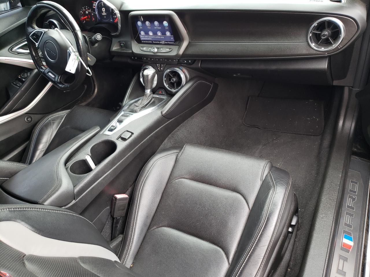2019 Chevrolet Camaro VIN 1G1FH3D72K0126254 Copart auction photo, front end / undercarriage damage thumbnail 8