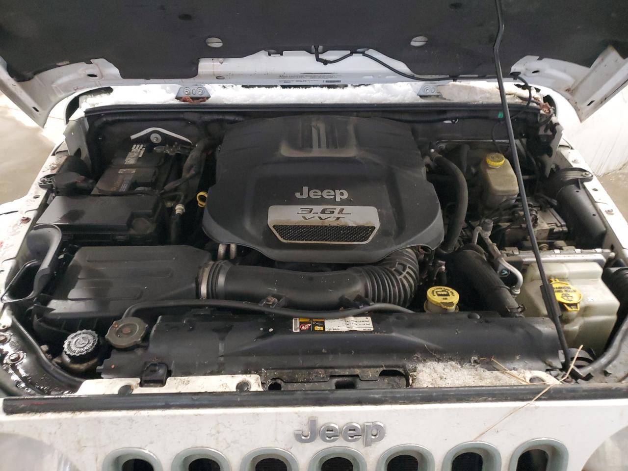 2012 Jeep Wrangler VIN 1C4BJWEG4CL274416 Copart auction photo, rollover / mechanical damage thumbnail 13