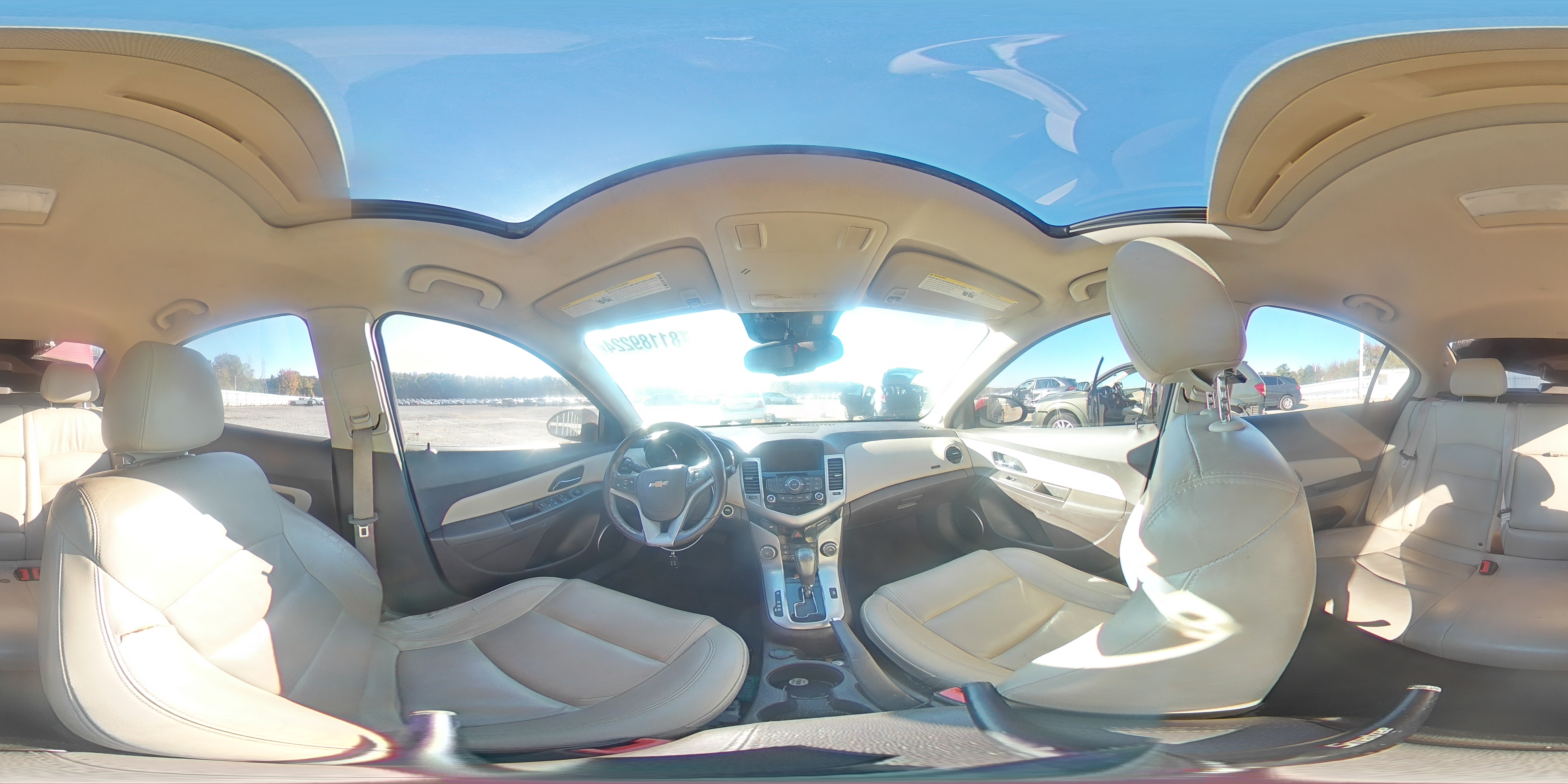 2015 Chevrolet Cruze VIN 1G1PG5SBXF7148168 Copart auction photo, rear end damage thumbnail 13