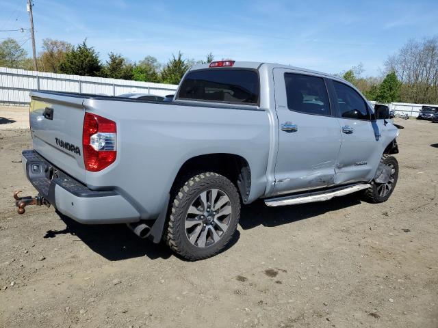2019 Toyota Tundra VIN 5TFHY5F10KX844736 Copart auction photo, front end / side damage thumbnail 3
