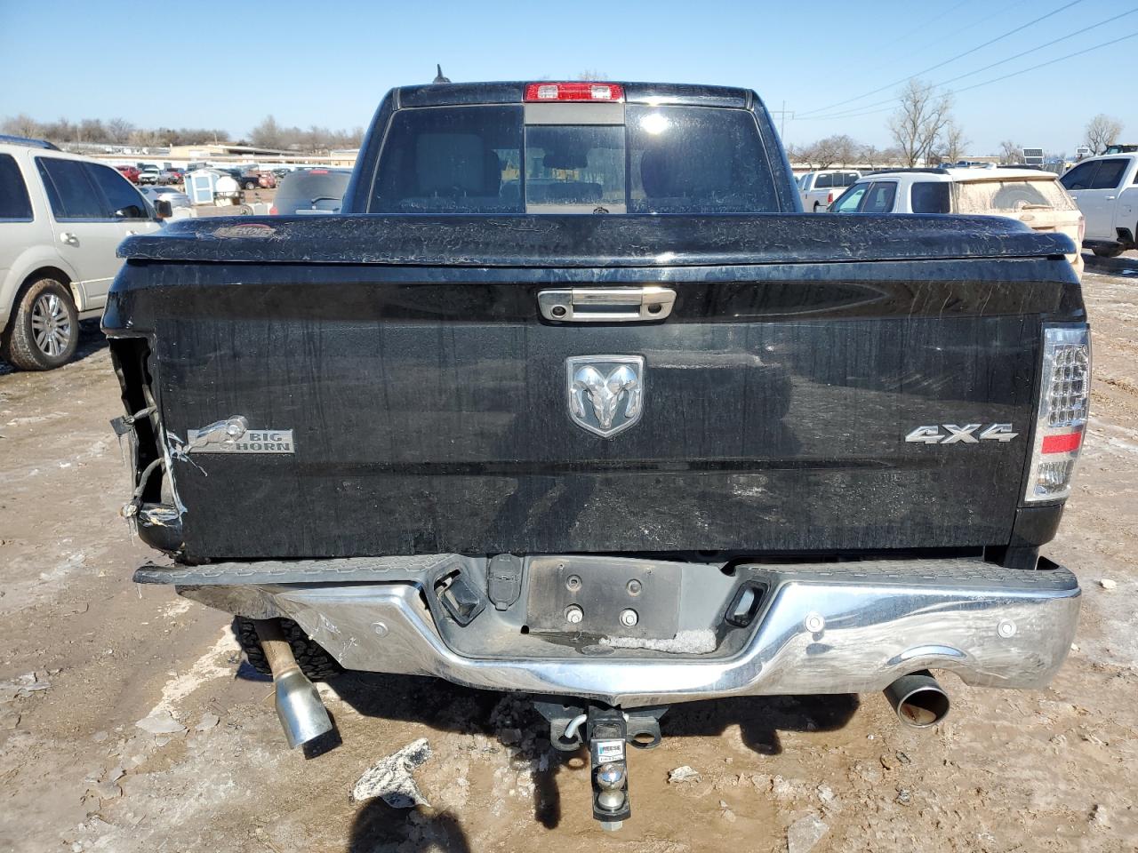 2014 RAM 1500 VIN 1C6RR7LT8ES193240 Copart auction photo, rear end / minor dent/scratches damage thumbnail 6