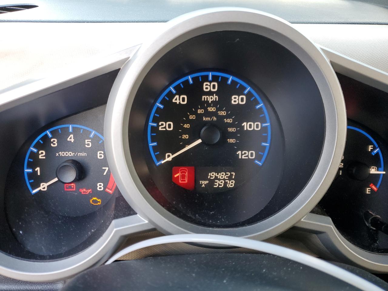 2007 Honda Element VIN 5J6YH28717L010421 Copart auction photo, front end damage thumbnail 9
