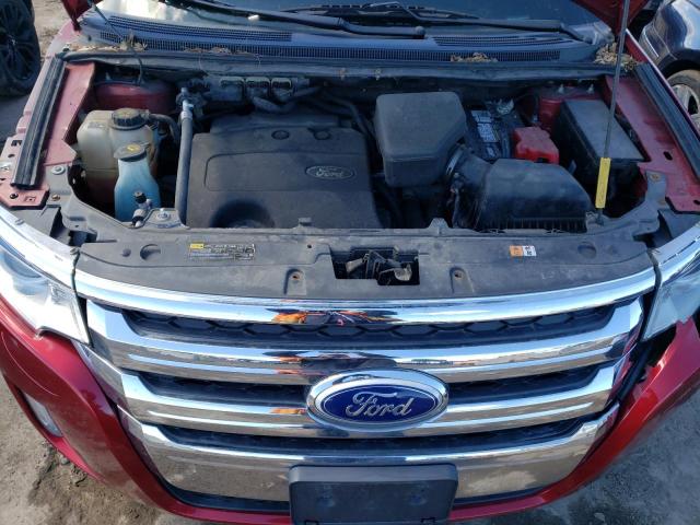 2014 Ford Edge VIN 2FMDK3JC5EBA74425 Copart auction photo, front end / side damage thumbnail 12