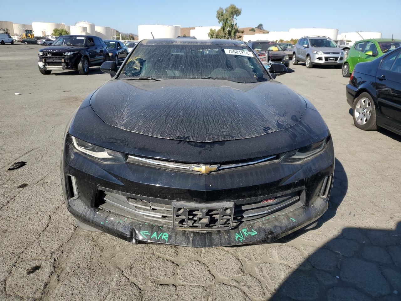 2018 Chevrolet Camaro VIN 1G1FD1RS8J0121054 Copart auction photo, vandalism damage thumbnail 5
