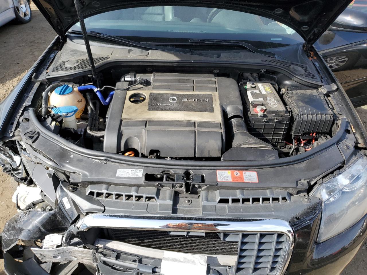 2008 Audi A3 VIN WAUHF78P38A112581 Copart auction photo, front end damage thumbnail 11