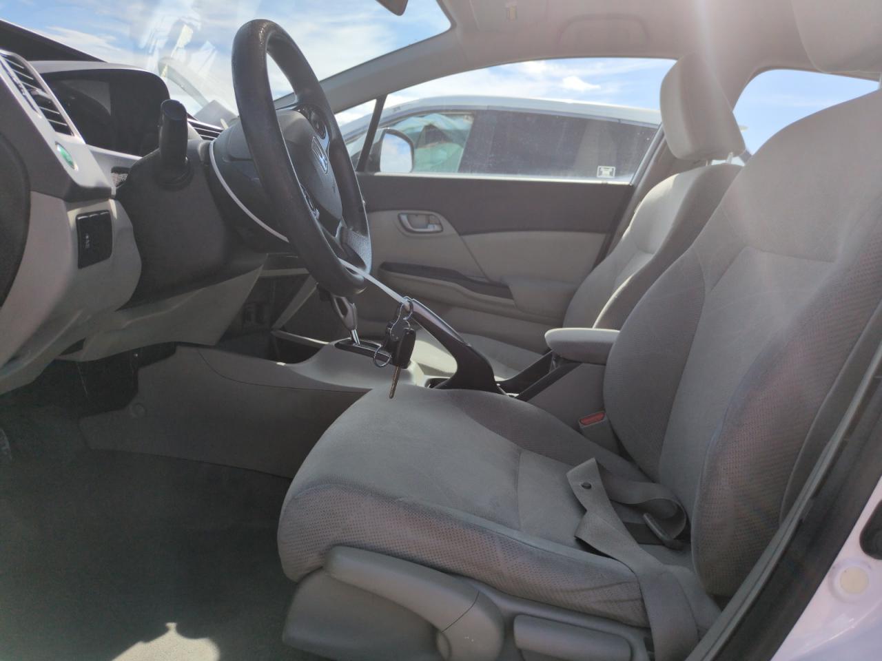 2012 Honda Civic VIN 19XFB2F57CE343676 Copart auction photo, front end damage thumbnail 7