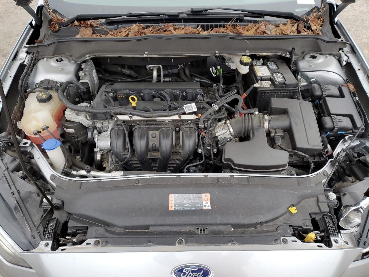 2020 Ford Fusion VIN 3FA6P0H74LR129425 Copart auction photo, front end / side damage thumbnail 11