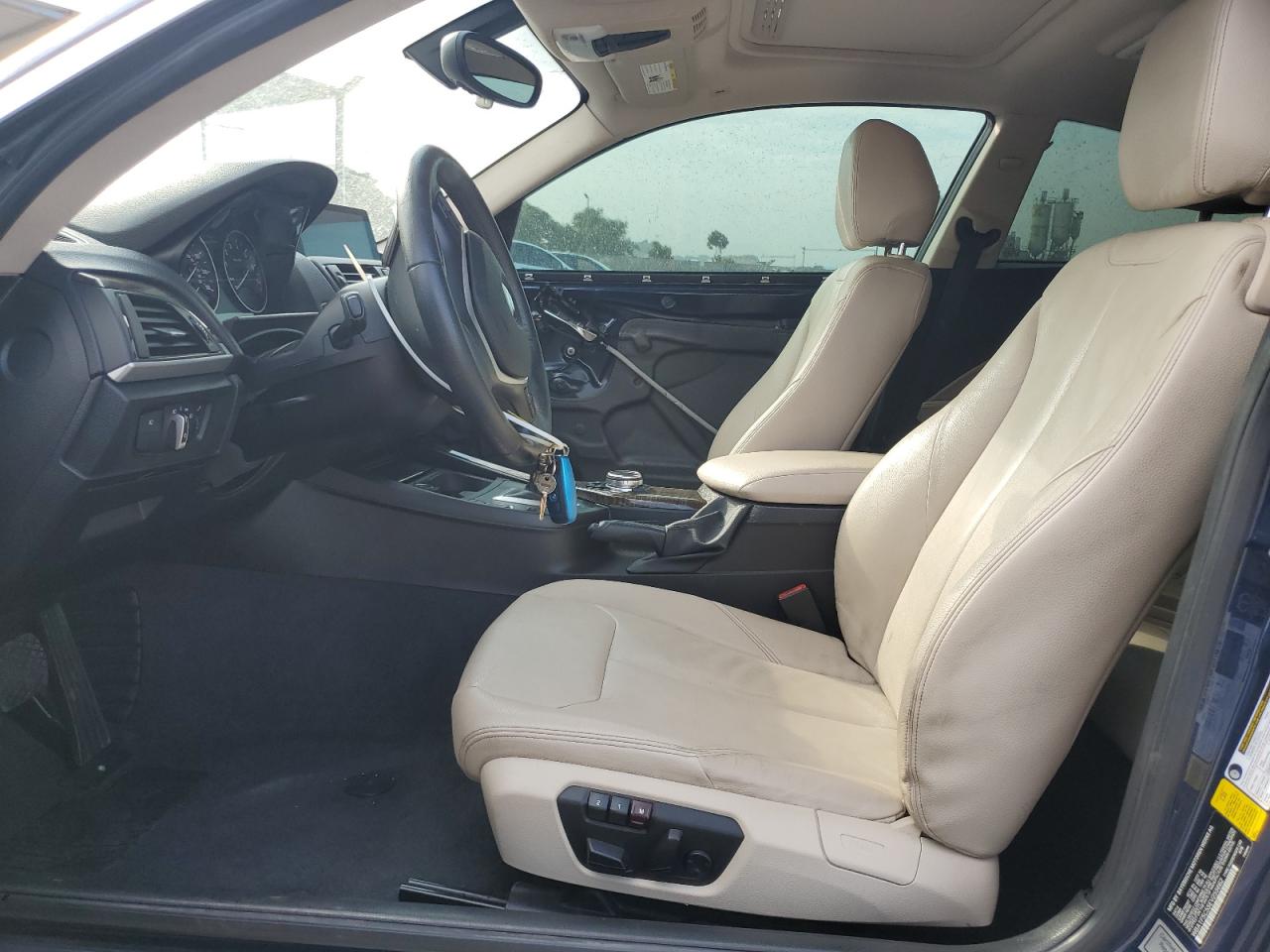 2014 BMW 2er VIN WBA1F5C55EV255662 Copart auction photo, all over damage thumbnail 7