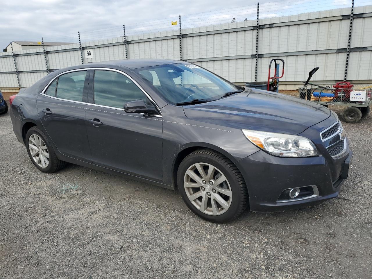 2013 Chevrolet Malibu VIN 1G11E5SA6DF292581 Copart auction photo, side damage thumbnail 4
