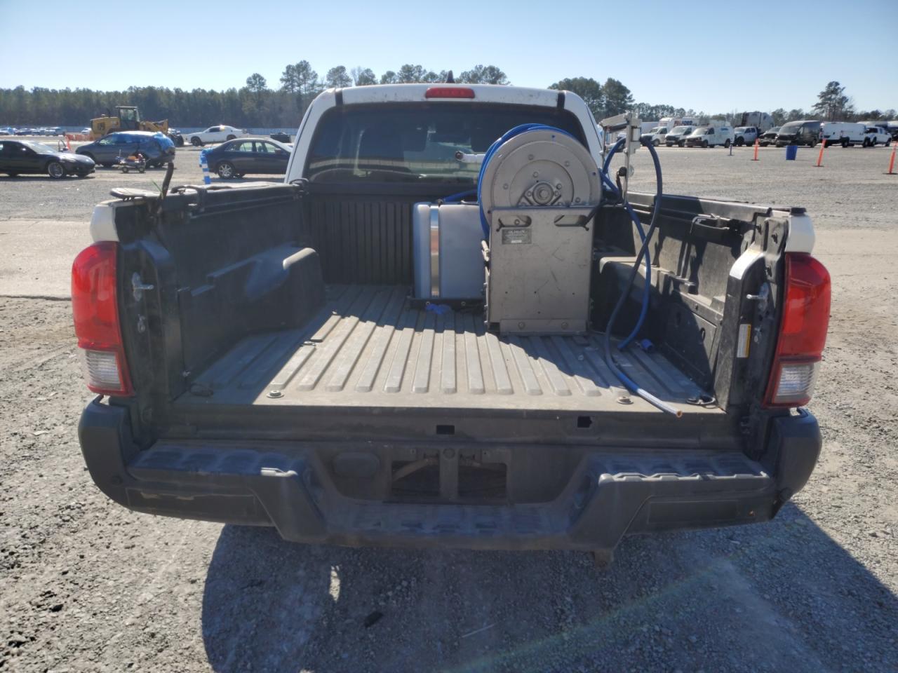 2021 Toyota Tacoma VIN 3TYRX5GN7MT010730 Copart auction photo, all over damage thumbnail 6