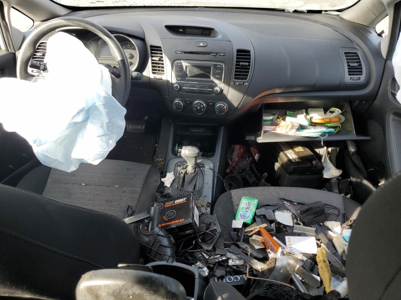 2016 KIA Forte VIN KNAFK5A82G5652344 Copart auction photo, front end damage thumbnail 8