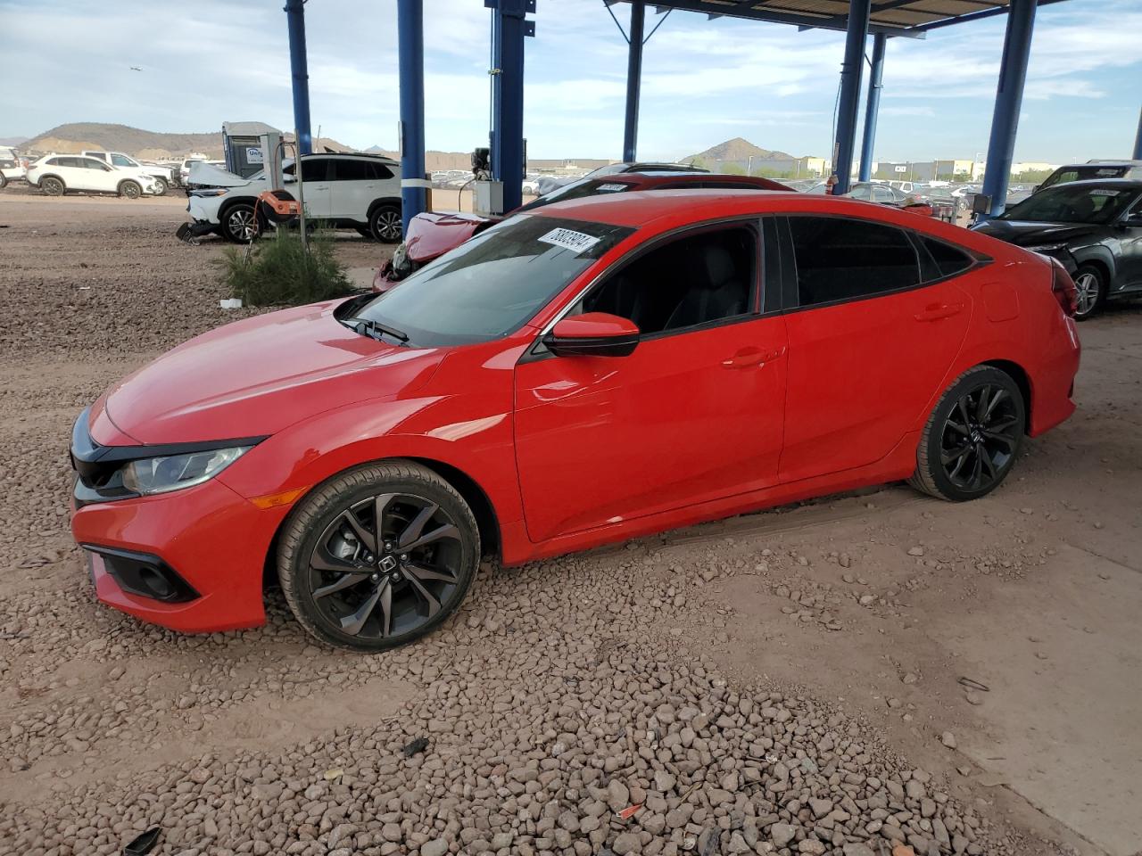 2019 Honda Civic VIN 2HGFC2F85KH601110