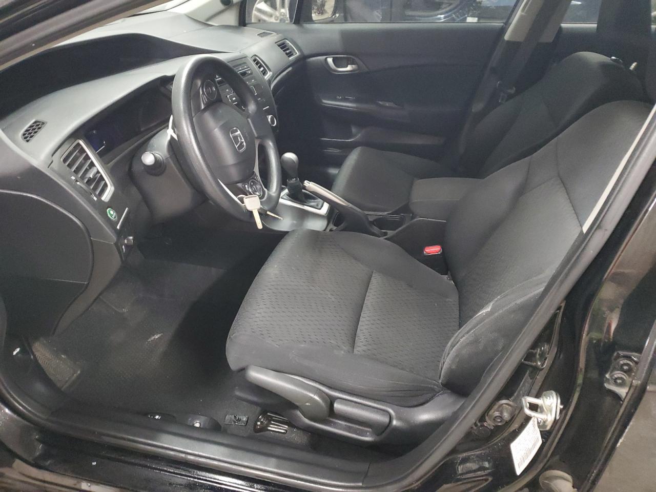 2014 Honda Civic VIN 19XFB2E59EE043397 Copart auction photo, side / undercarriage damage thumbnail 7