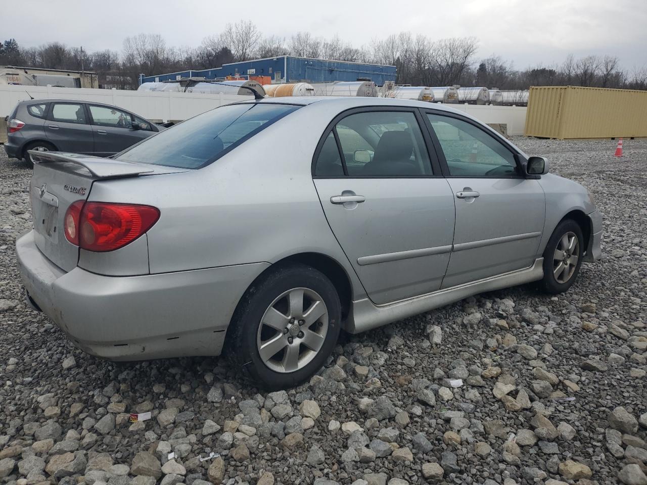 2008 Toyota Corolla VIN 2T1BR30E48C902020 Copart auction photo, front end / rear end damage thumbnail 3