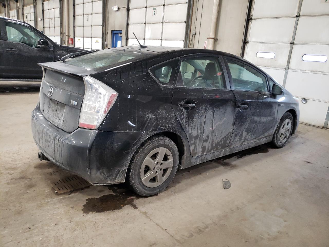 2010 Toyota Prius VIN JTDKN3DU0A0184415 Copart auction photo, side damage thumbnail 3