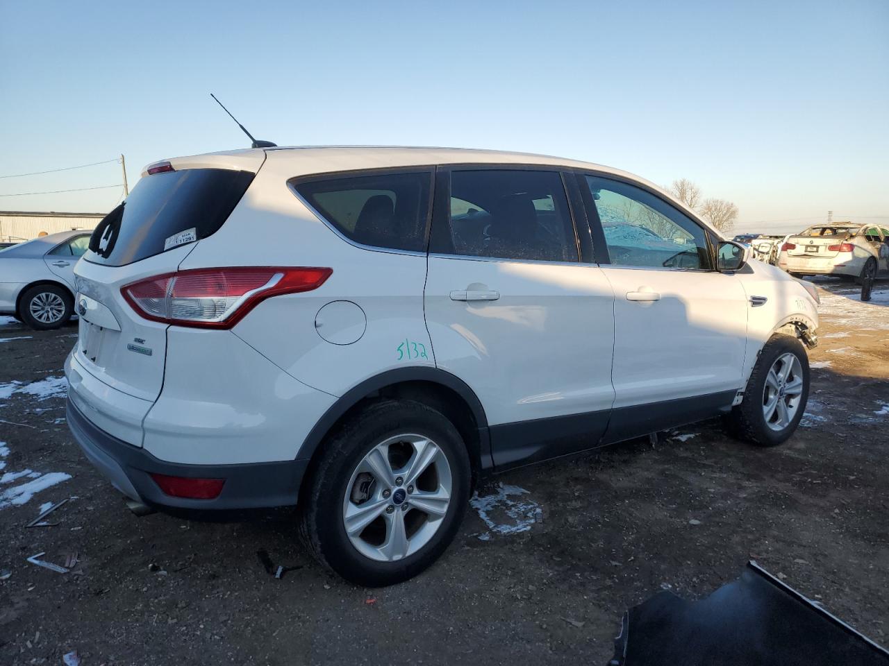 2014 Ford Escape VIN 1FMCU0G99EUC56736 Copart auction photo, front end damage thumbnail 3