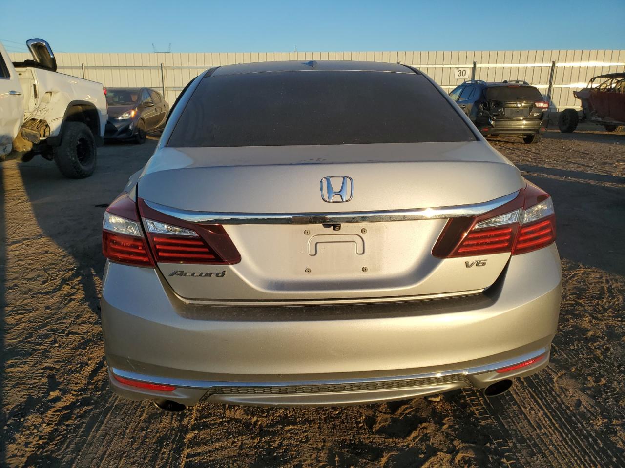 2017 Honda Accord VIN 1HGCR3F06HA011457 Copart auction photo, side damage thumbnail 6