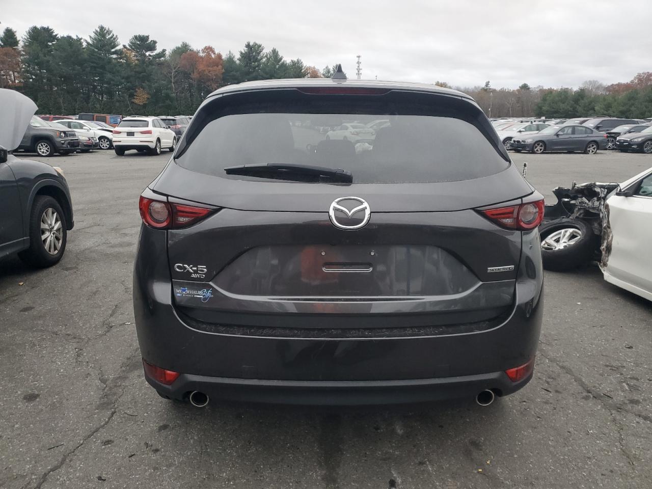 2021 Mazda CX-5 VIN JM3KFBDM9M0436987 Copart auction photo, front end damage thumbnail 6