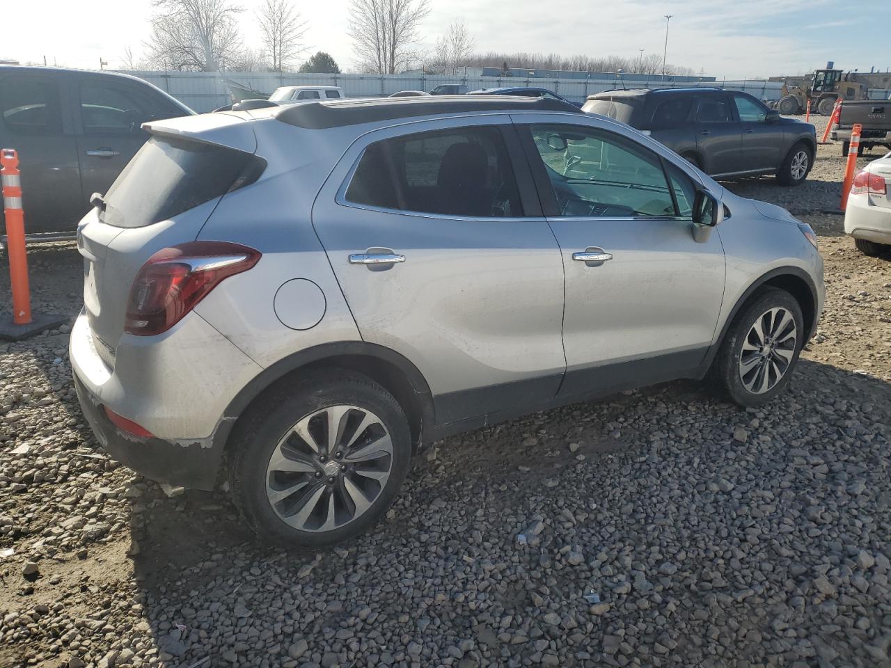 2021 Buick Encore VIN KL4CJESBXMB304012 Copart auction photo, rear end damage thumbnail 3