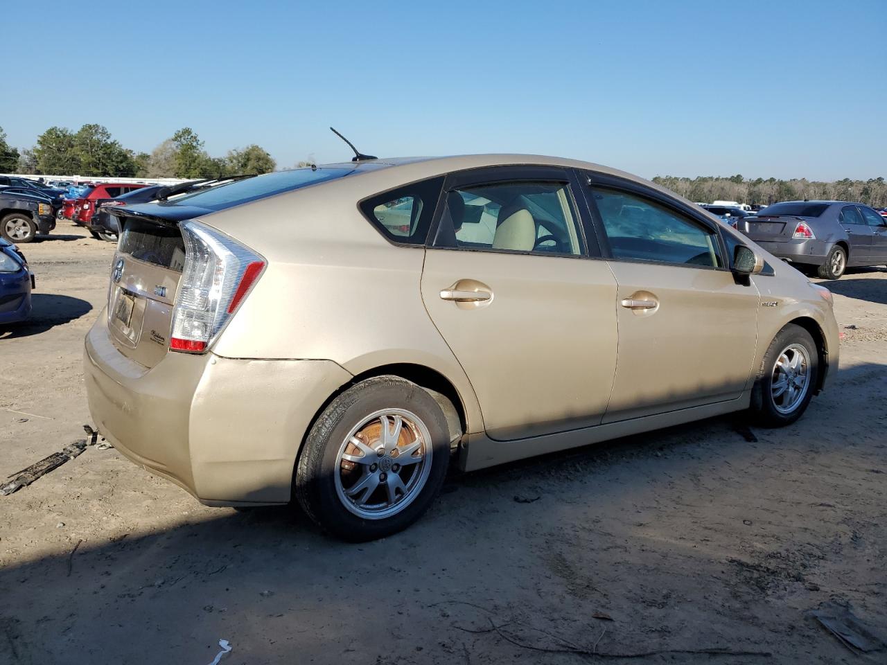 2011 Toyota Prius VIN JTDKN3DU7B1463226 Copart auction photo, minor dent/scratches damage thumbnail 3